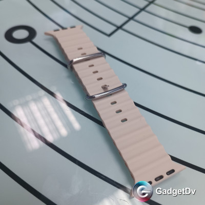 38061 Ремешок для часов AW 38/40/41 mm, силикон ребристый