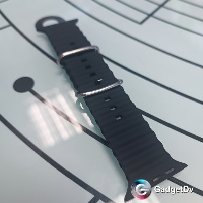 38061 Ремешок для часов AW 38/40/41 mm, силикон ребристый