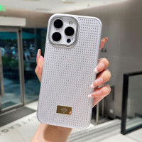 39206 iPhone 16 ProMax защитная крышка-чехол мелкие стразы