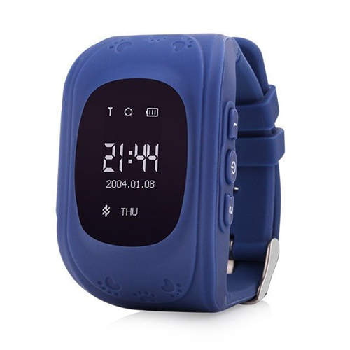 9204 Детские часы с GPS-модулем Smart Baby Watch Q50 Wonlex (синий)