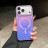38776 iPhone 16 защитная крышка-чехол, переливающийся