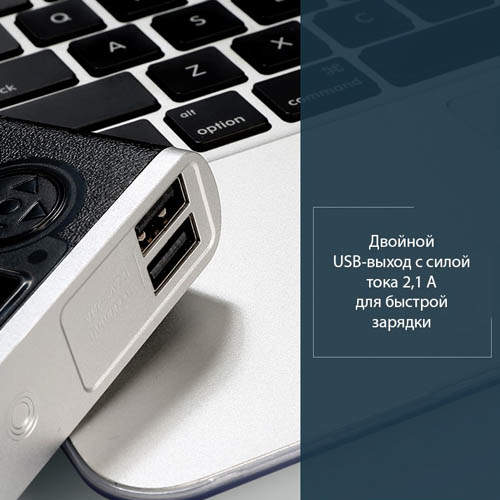 7561 Портативный аккумулятор 10000 mAh (золотой)