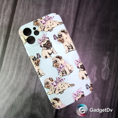 20558  iPhone 12 защитная крышка-чехол, светящийся в темноте