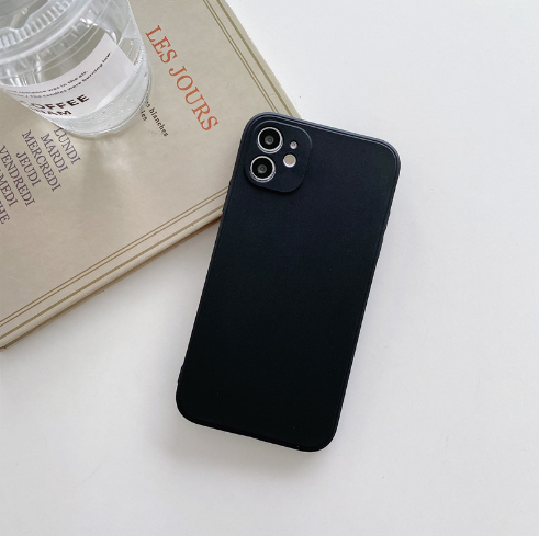 20610 iPhone 12Pro защитная крышка-чехол, однотонный
