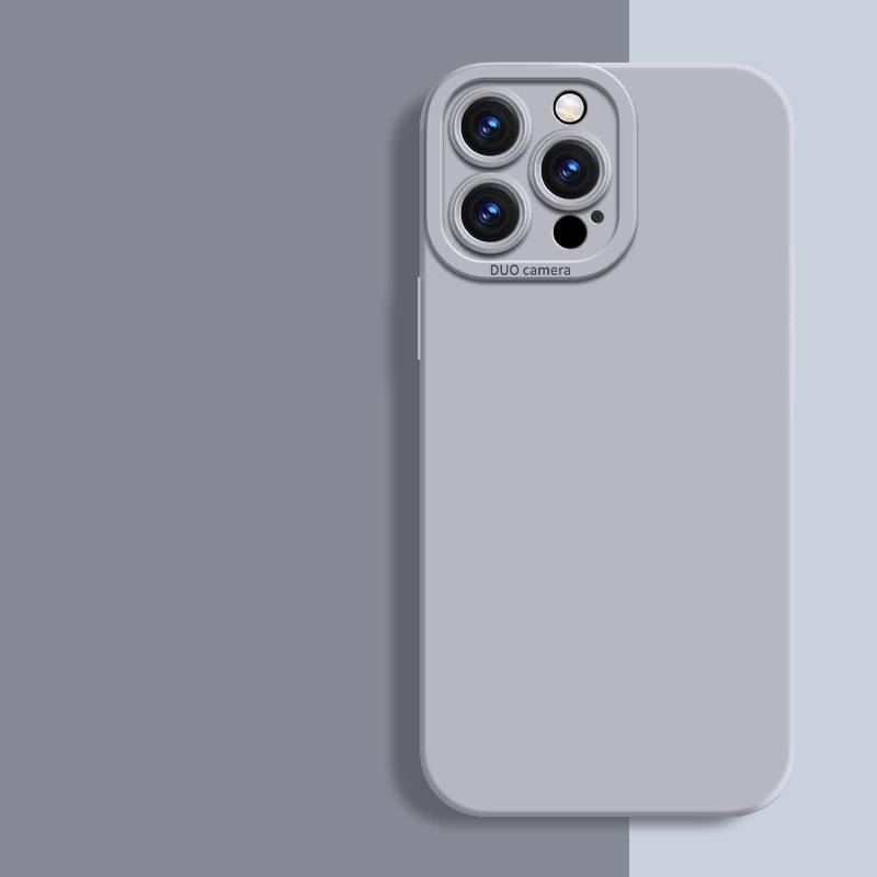 20610 iPhone 12Pro защитная крышка-чехол, однотонный