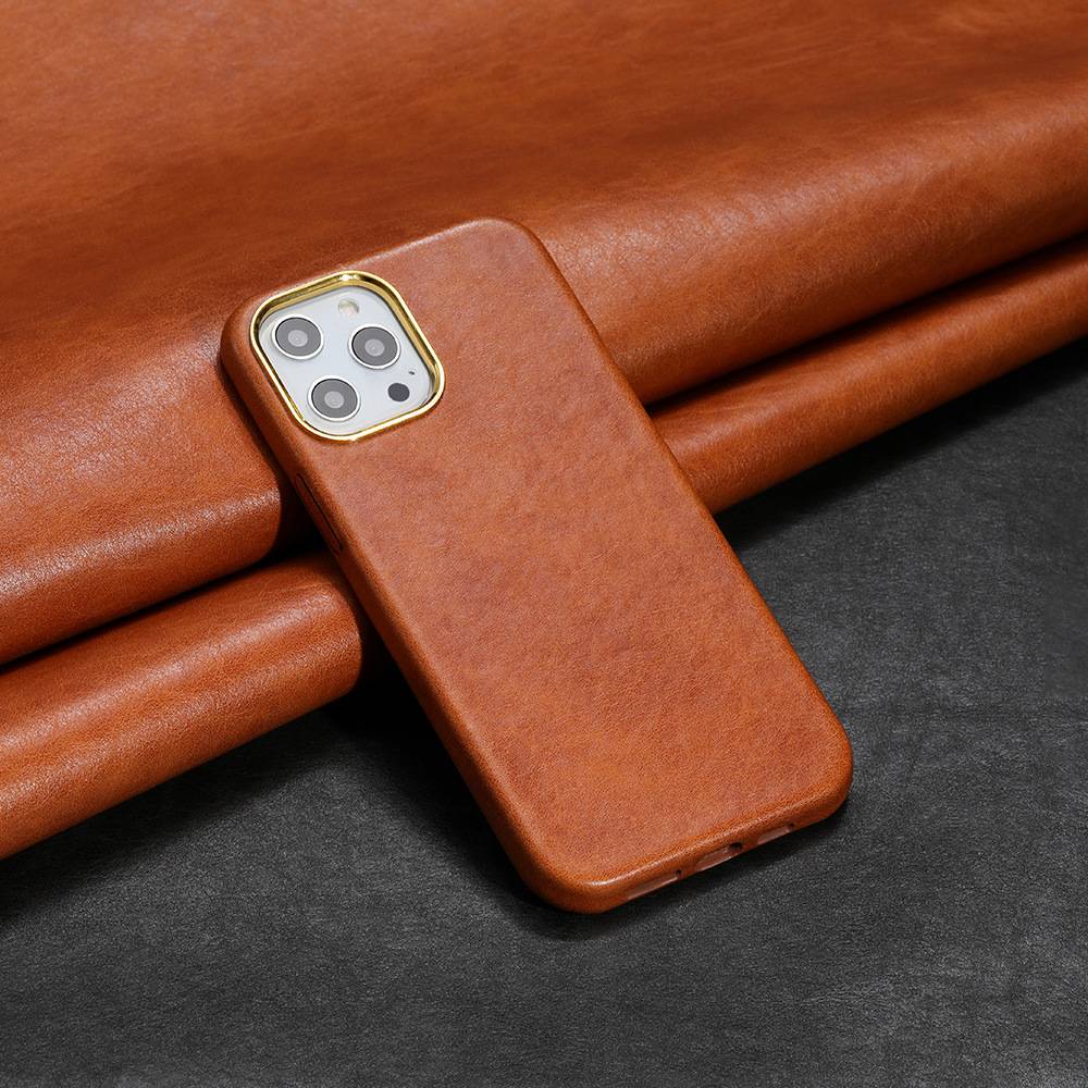 20953 iPhone 12 Pro Max защитная крышка-чехол, кожа