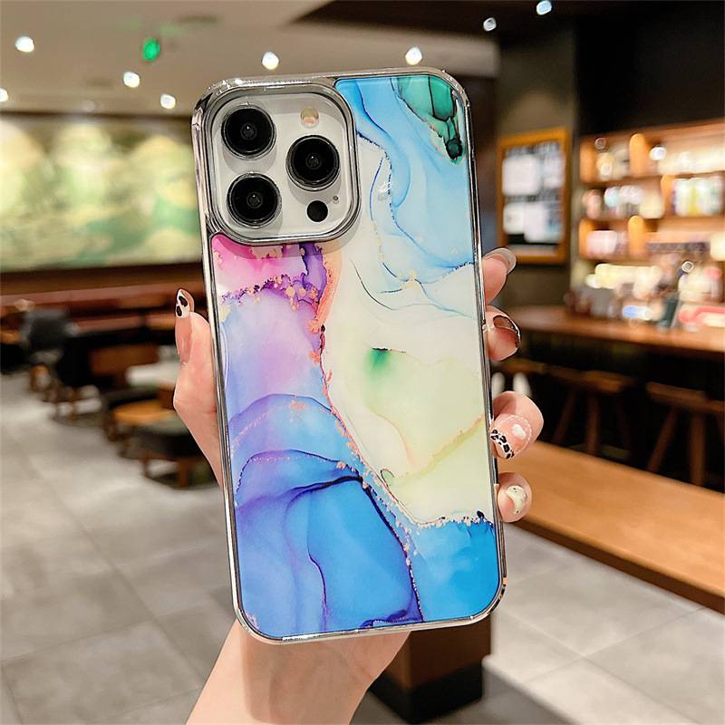 40076 Защитная крышка iPhone 14, Мрамор