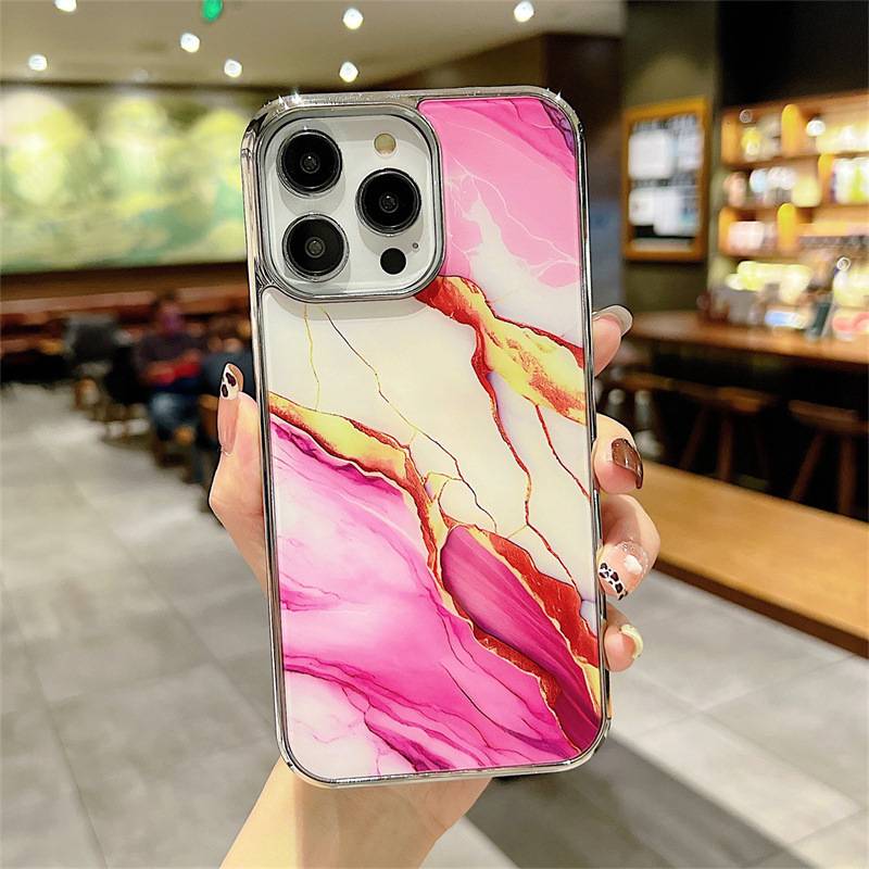 40076 Защитная крышка iPhone 14, Мрамор