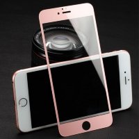 1170 iPhone6 Защитное стекло 0.26mm (розовое золото)