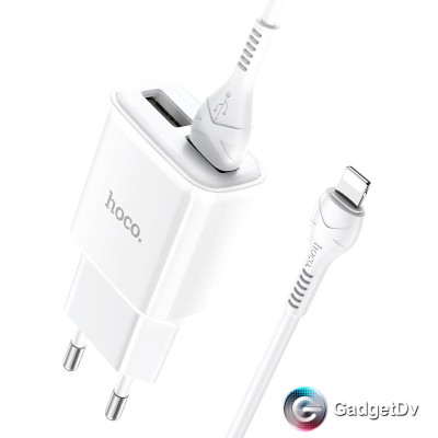 36060 СЗУ + кабель lightning, Hoco C88A 