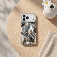 39203 iPhone 16 ProMax защитная крышка-чехол разводы с MagSafe