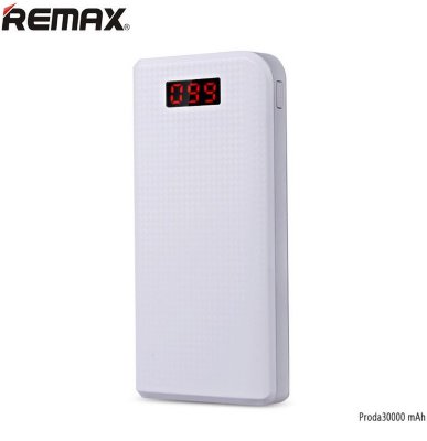 5-930 Портативный аккумулятор 30000 mAh Remax (белый) 5-930 Портативный аккумулятор 30000 mAh (белый)