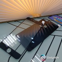 5-1097 Защитное стекло комплект iPhone6+ (черный)