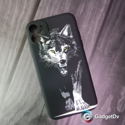 20559  iPhone 11 защитная крышка-чехол, светящийся в темноте