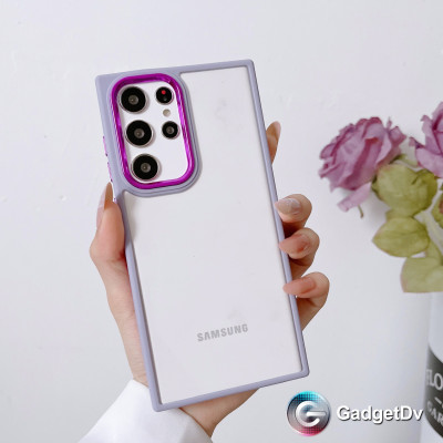 23418 Samsung S22 Plus защитная крышка-чехол, с цветными краям