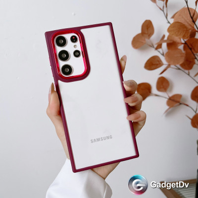 23418 Samsung S22 Plus защитная крышка-чехол, с цветными краям