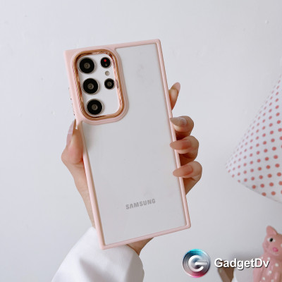 23418 Samsung S22 Plus защитная крышка-чехол, с цветными краям