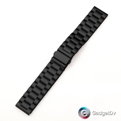 28085 Ремешок для часов 22mm, металлический, пластины
