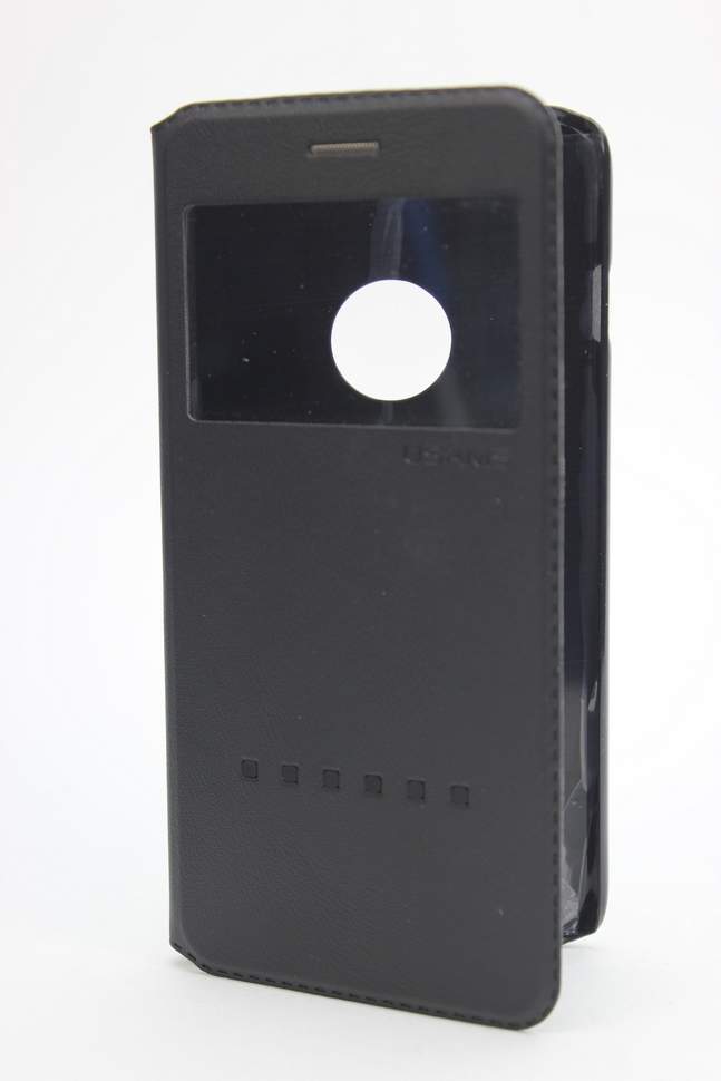 17-955  iPhone6+ Чехол-книжка (черный)