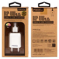 Зарядное устройство micro USB 1m Proda RP-UII 1.0A