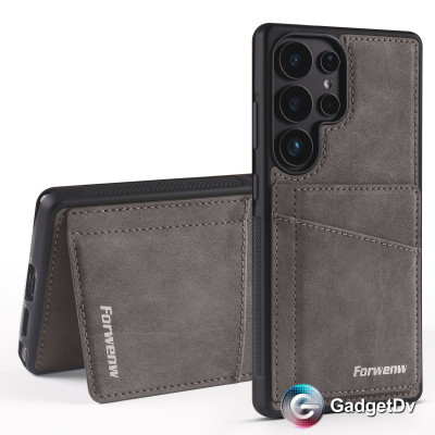 38577 Samsung A16 защитная крышка-чехол, с картхолдером под замшу