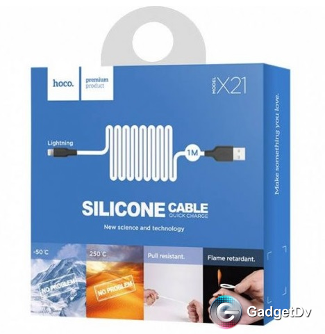 11224 Кабель USB lightning 1 м, Hoco X21
