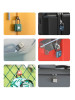 20860 Биометрический замок Xiaomi Uodi Smart Fingerprint Padlock (YD-K1)