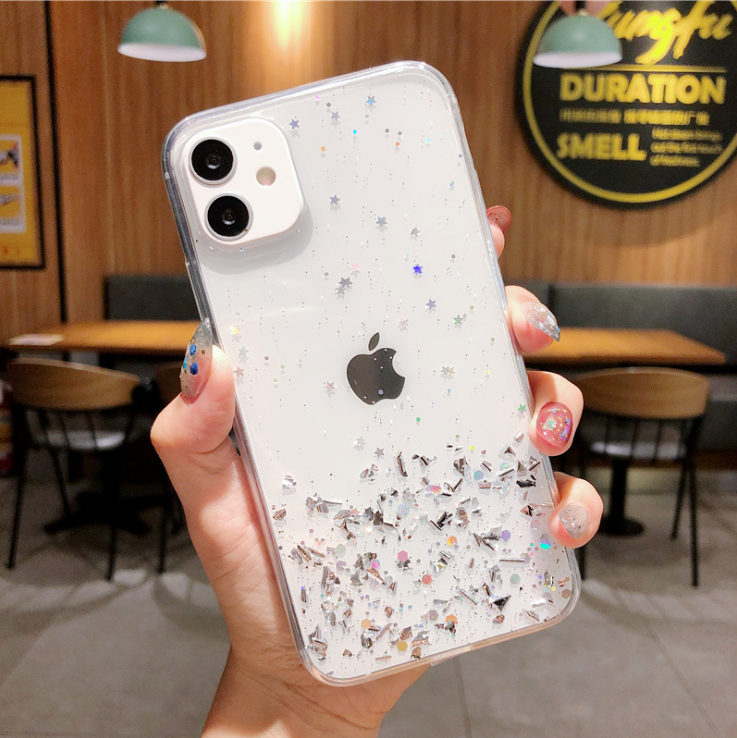Защитная крышка Honor 30, блестки (60639)