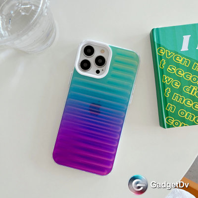 40079  iPhone 11 защитная крышка-чехол, яркая, рифленная