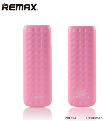 5-933 Портативный аккумулятор 12000 mAh Remax (розовый) 5-933 Портативный аккумулятор 13000 mAh (розовый)