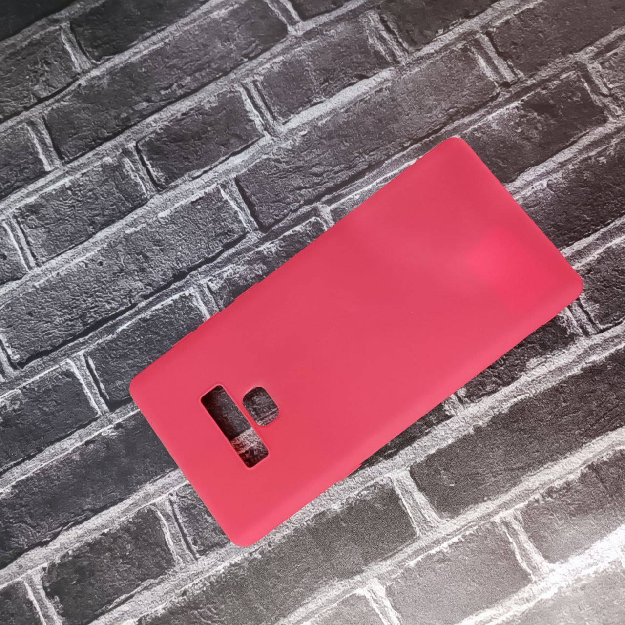 10846 Защитная крышка Samsung Note 9 силикон цвет.
