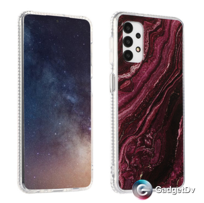 60737 Samsung A32 защитная крышка-чехол, под мрамор
