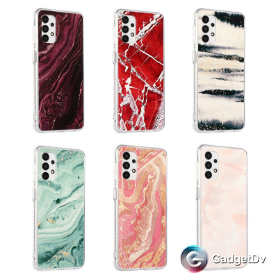 60737 Samsung A32 защитная крышка-чехол, под мрамор