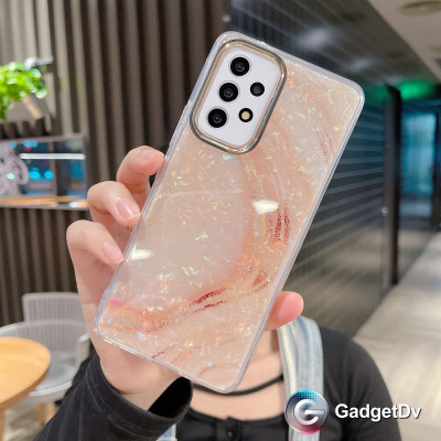 60737 Samsung A32 защитная крышка-чехол, под мрамор