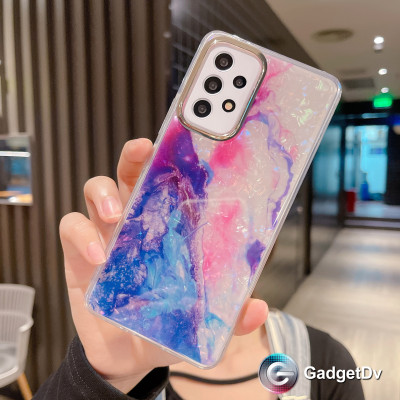 60737 Samsung A32 защитная крышка-чехол, под мрамор