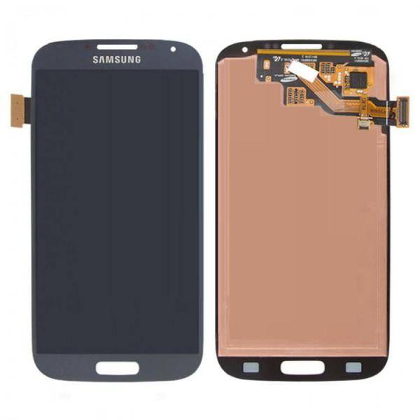 Экран Samsung S4 (синий)