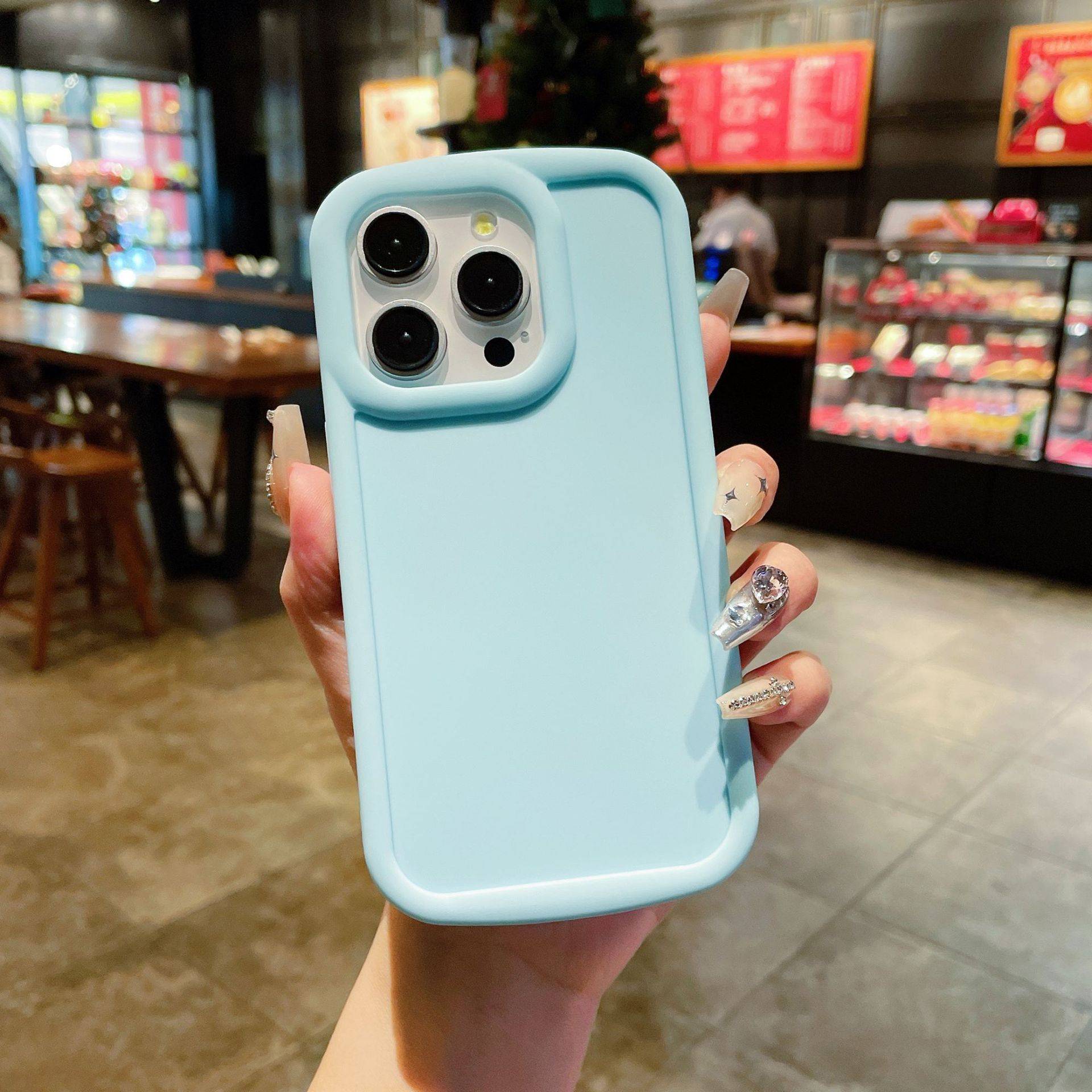 23235 Защитная крышка iPhone 14Pro, силикон цветной