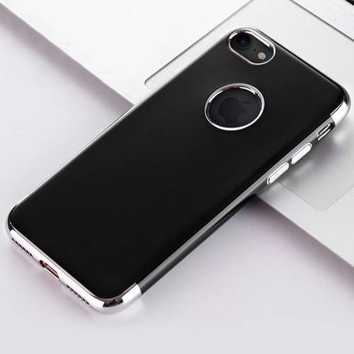 2099 iРhone 7+ Защитная крышка силиконовая (серебро)