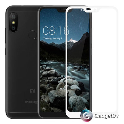 10598 Защитное стекло 5D Xiaomi Mi A2 Lite