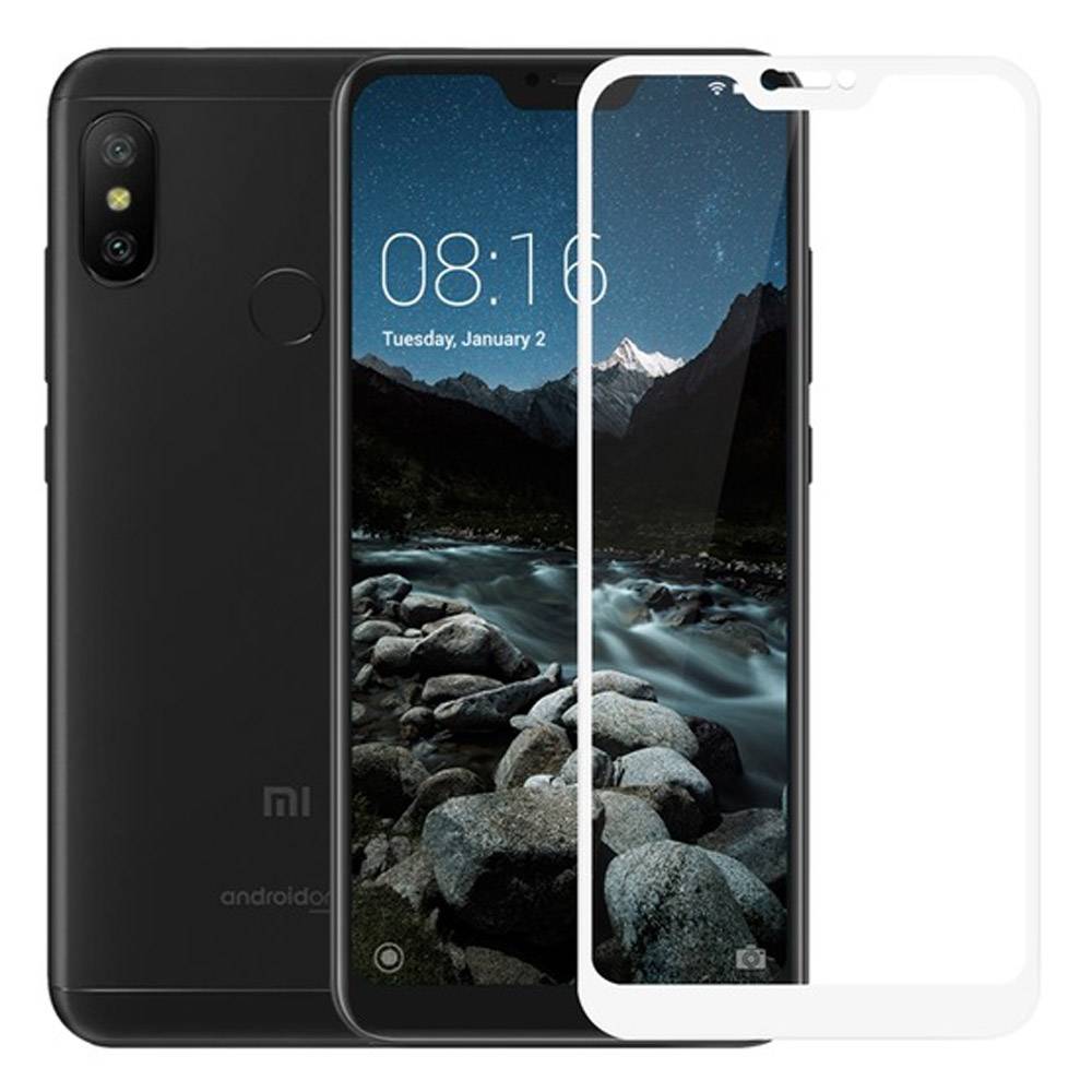10598 Защитное стекло 5D Xiaomi Mi A2 Lite