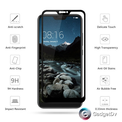 10598 Защитное стекло 5D Xiaomi Mi A2 Lite