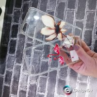 90258 Защитная крышка Honor Y5 2018, силикон с рисунком