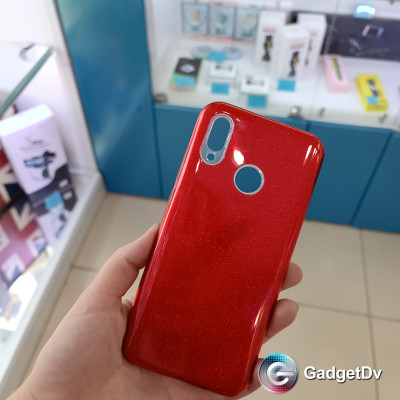 Защитная крышка Honor 10lite, блестки (60641)