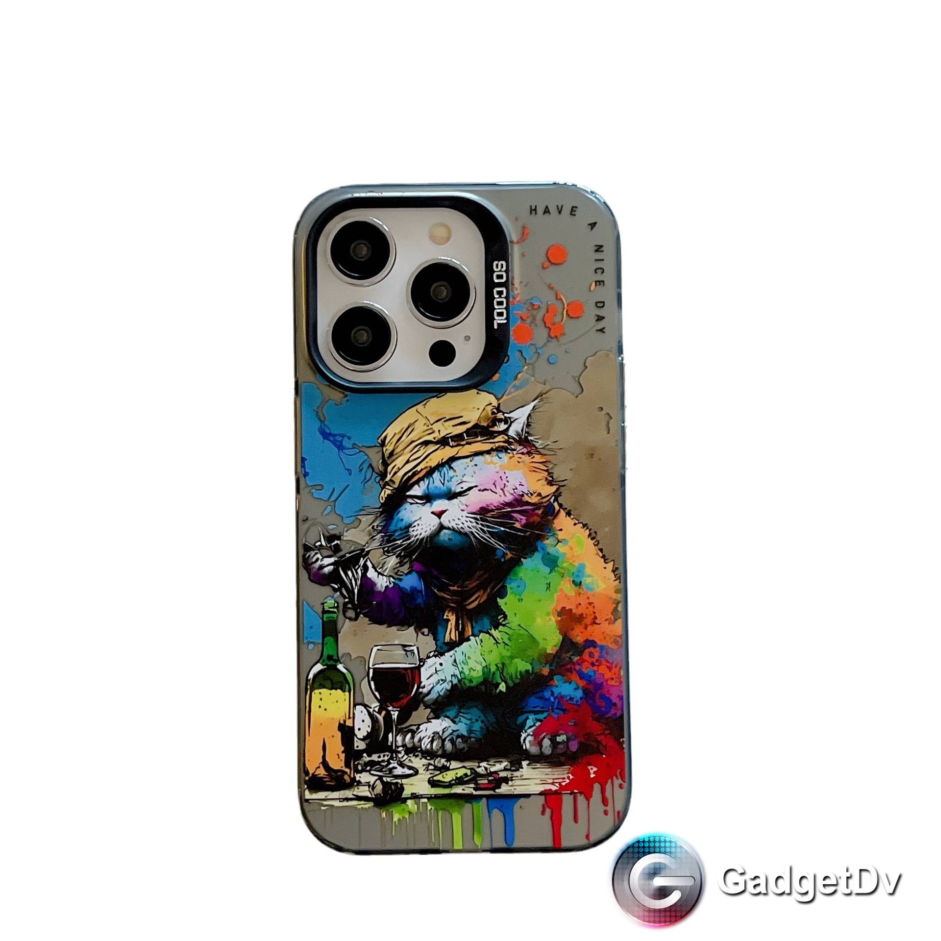 23236 iPhone 13/14 защитная крышка-чехол с рисунком