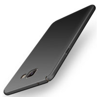 1356 Samsung A3 (2016) Защитная крышка пластиковая (черный)