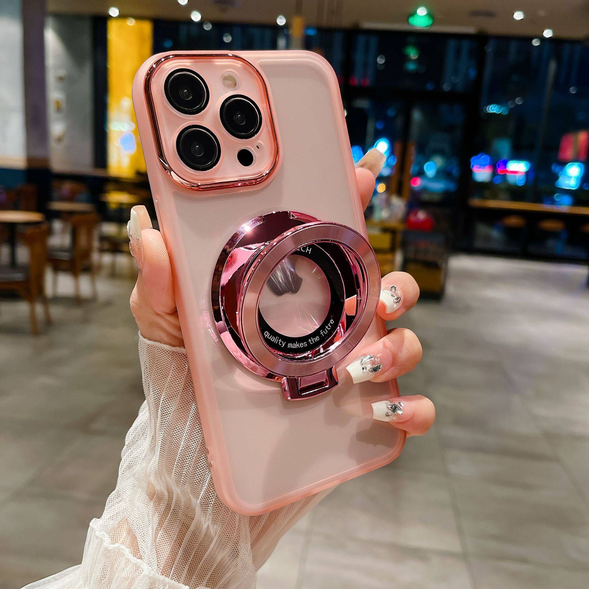 26982 Xiaomi Redmi Note 13Pro защитная крышка-чехол, с держателем