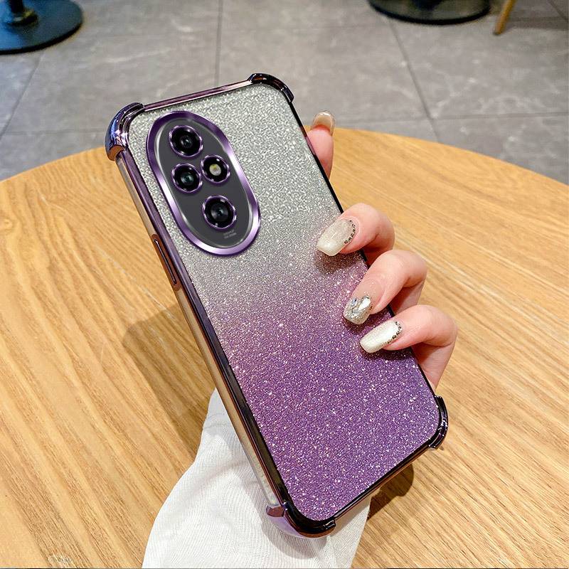 38382 Honor 400Pro защитная крышка-чехол блестки