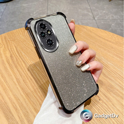 38382 Honor 400Pro защитная крышка-чехол блестки
