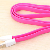 5-1060 Кабель USB iPhone5 1m (розовый)