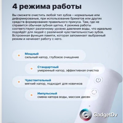 23337 Ирригатор Xiaomi Mijia Electric Flusher MEO701